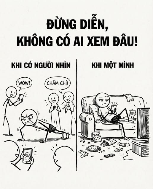 ĐỪNG DIỄN, KHÔNG CÓ AI XEM ĐÂU! – BẢO MAR