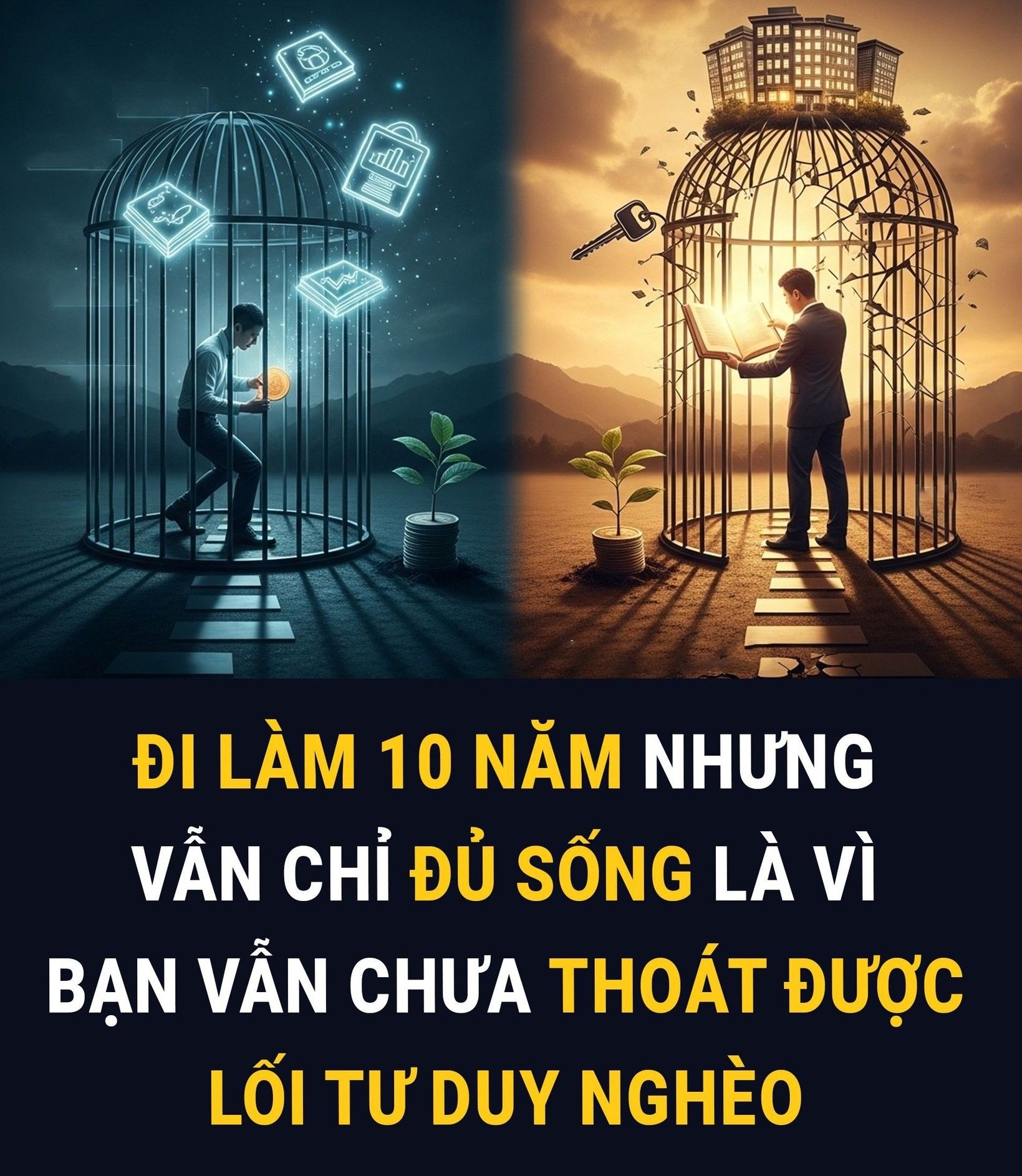 MUỐN GIÀU SANG TRƯỚC TIÊN PHẢI THOÁT “TƯ DUY NGHÈO” – BẢO MAR