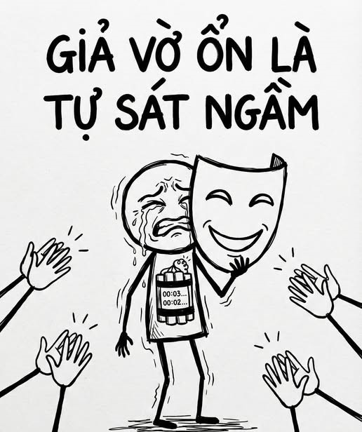 ĐỪNG GIẢ VỜ ỔN NỮA! – BẢO MAR