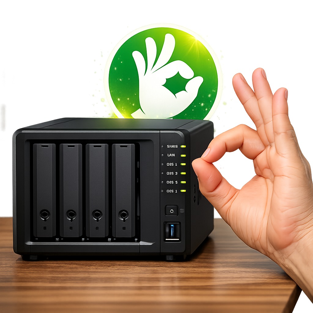 HƯỚNG DẪN QUY TRÌNH REPAIR DỮ LIỆU KHI Ổ CỨNG LỖI TRÊN NAS SYNOLOGY