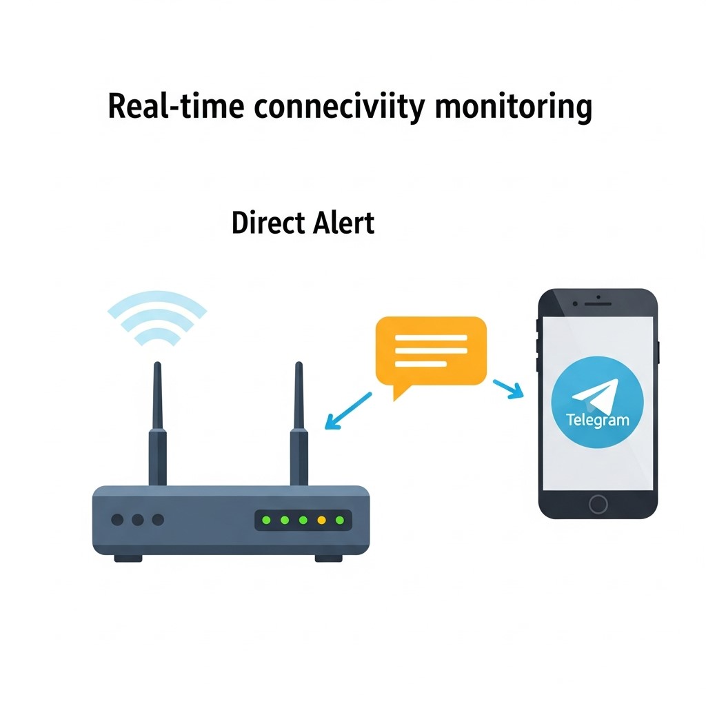 HƯỚNG DẪN GIÁM SÁT HỆ THỐNG MẠNG TỰ ĐỘNG QUA TELEGRAM: GIẢI PHÁP CẢNH BÁO TỨC THÌ