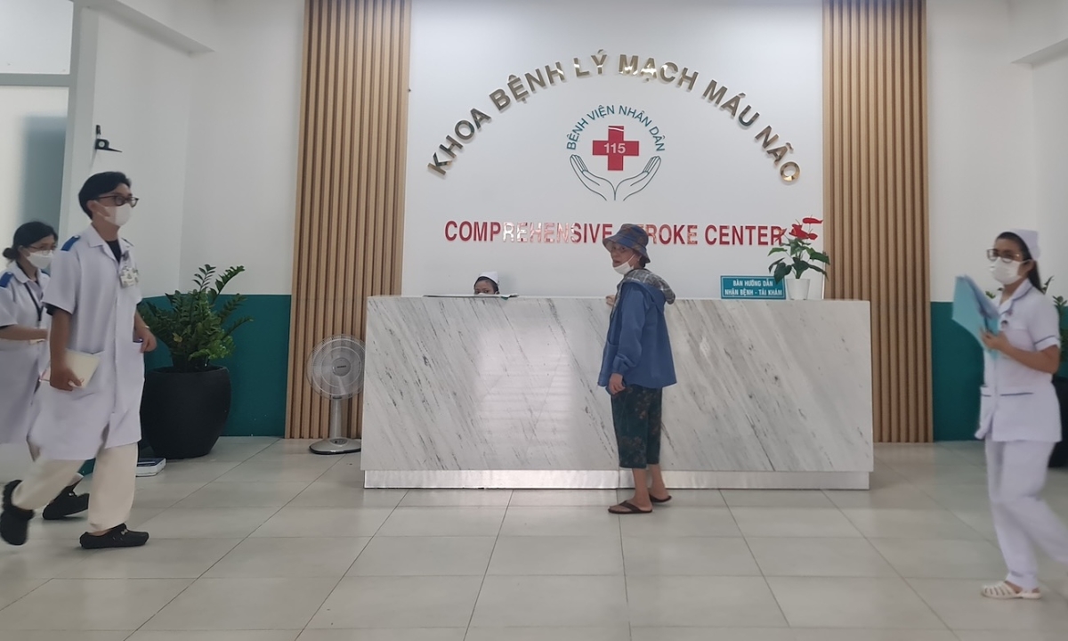 Bệnh viện quận 10 cũ thành khu điều trị đột quỵ của Nhân dân 115