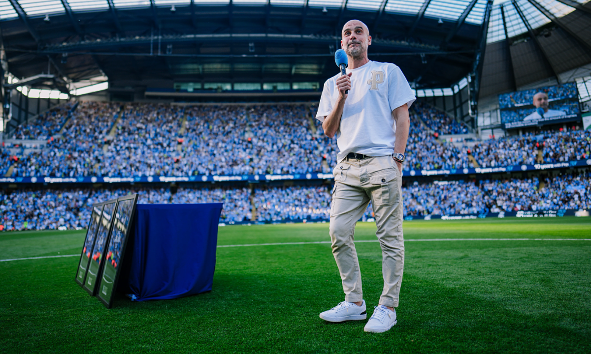 Guardiola: 'Các cầu thủ có trách nhiệm giữ vững tiêu chuẩn của Man City'