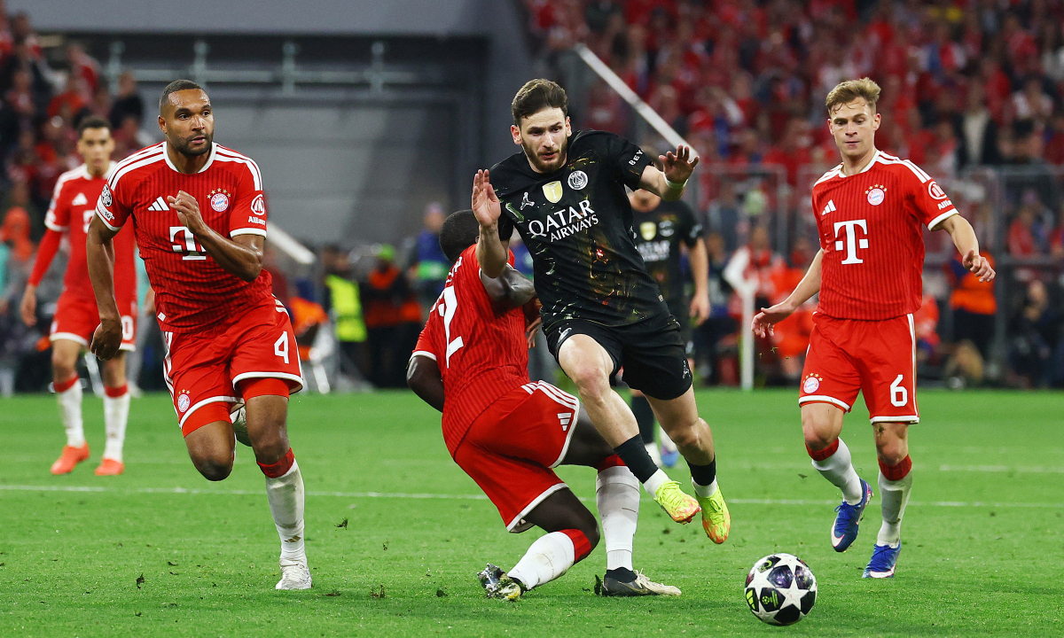 Khác biệt thể lực ở chung kết Champions League