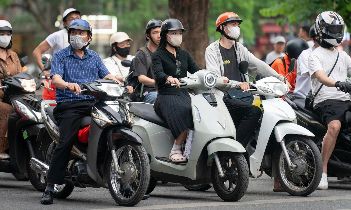 Hà Nội dự kiến thu hẹp diện hỗ trợ đổi xe máy điện